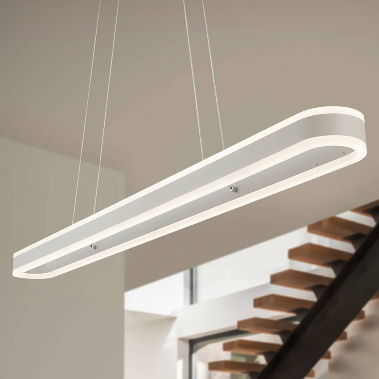 Helestra Liv - längliche LED-Hängeleuchte, dimmbar Helestra Liv - längliche LED-Hängeleuchte, dimmbar von Helestra