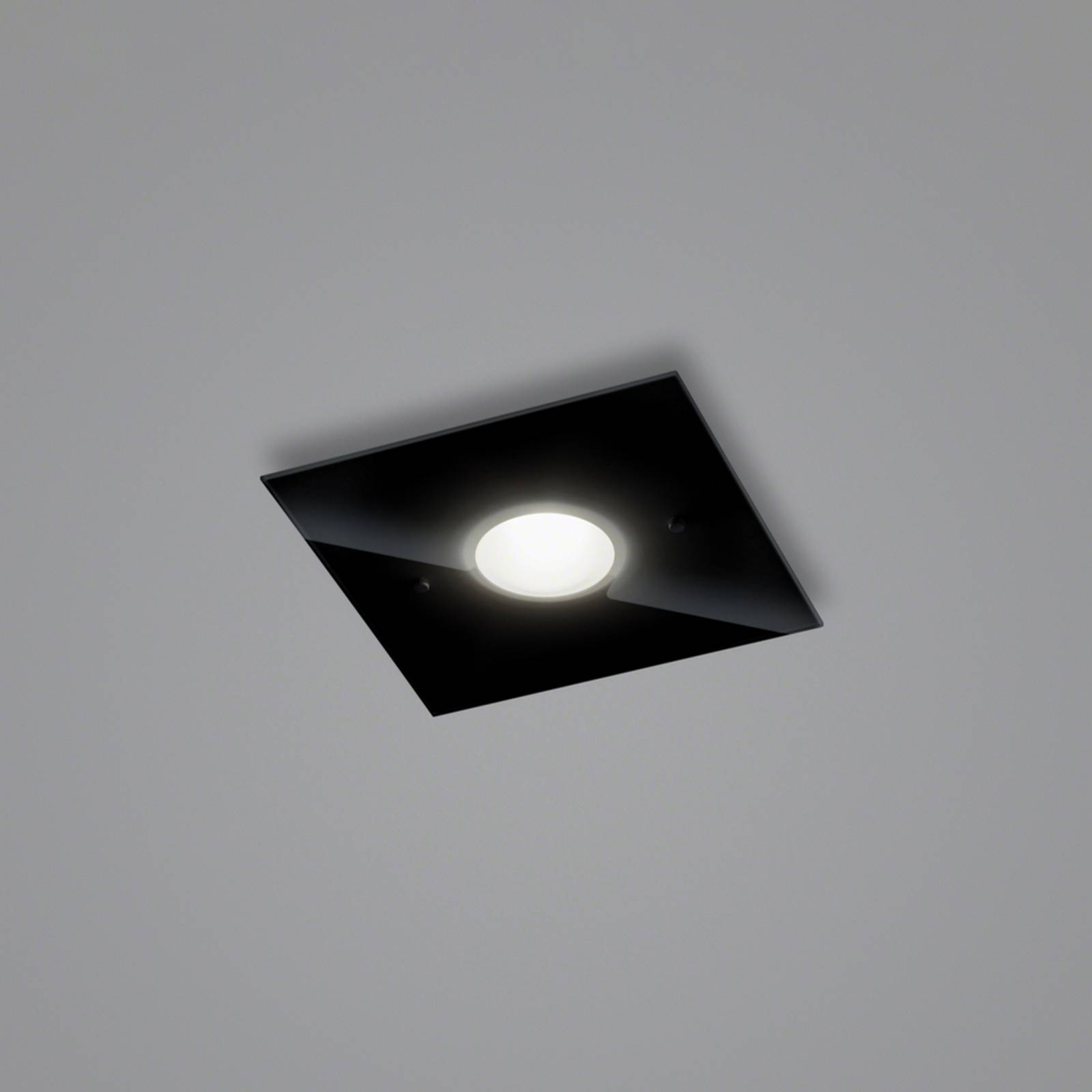 Helestra Nomi LED-Deckenlampe 23x23cm dim schwarz Helestra Nomi LED-Deckenlampe 23x23cm dim schwarz von Helestra