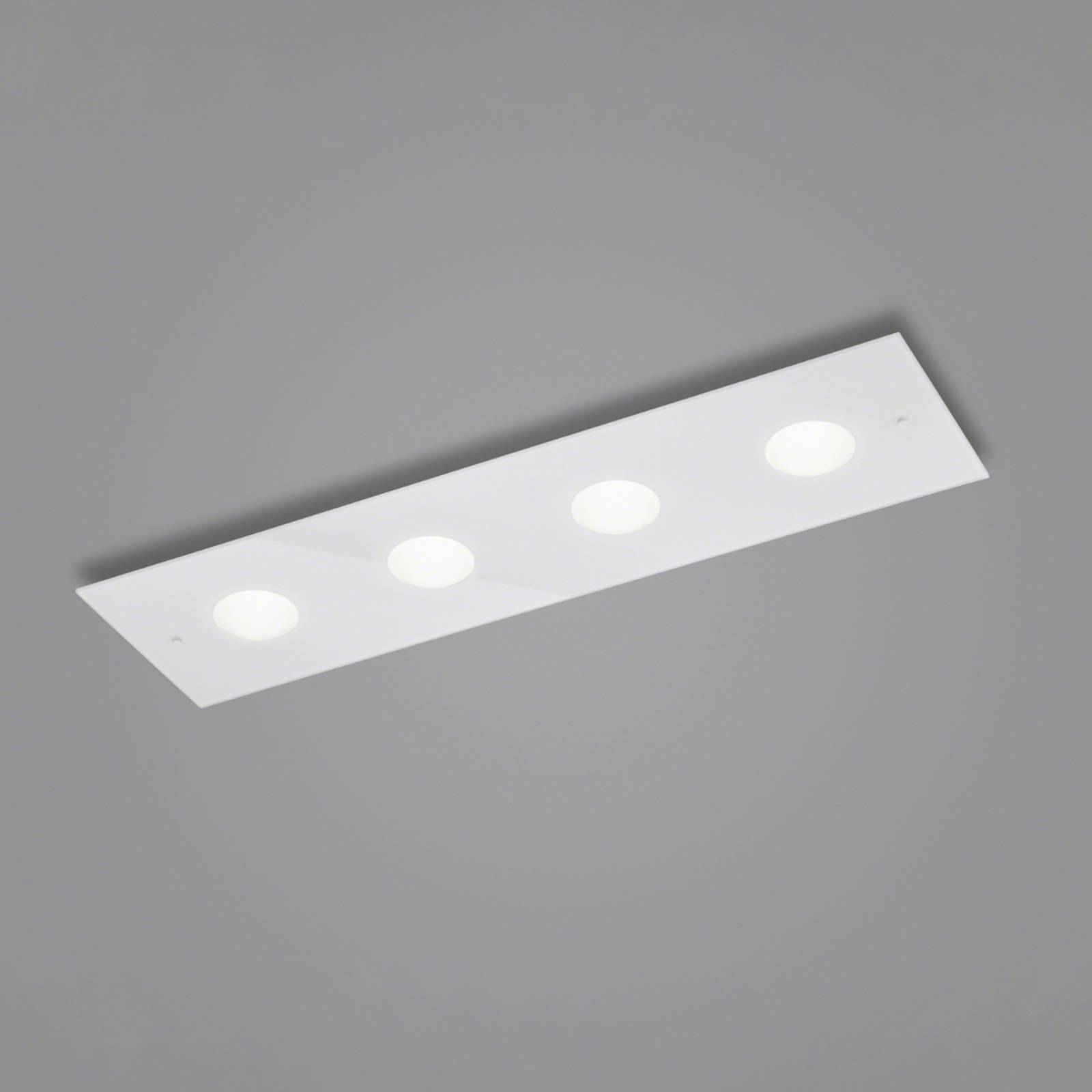 Helestra Nomi LED-Deckenleuchte 75x21cm dim weiß von Helestra