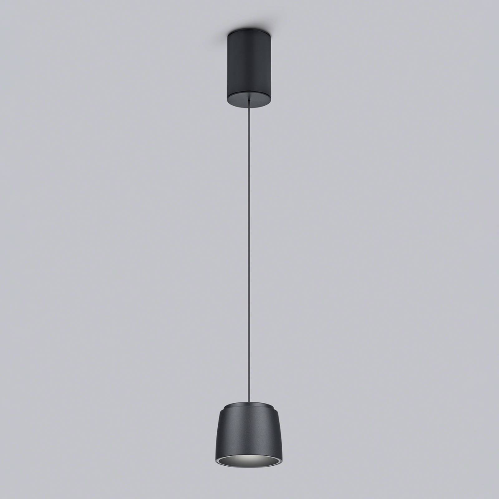Helestra Ove LED-Hängeleuchte Ø9,5cm 927 schwarz Helestra Ove LED-Hängeleuchte Ø9,5cm 927 schwarz von Helestra