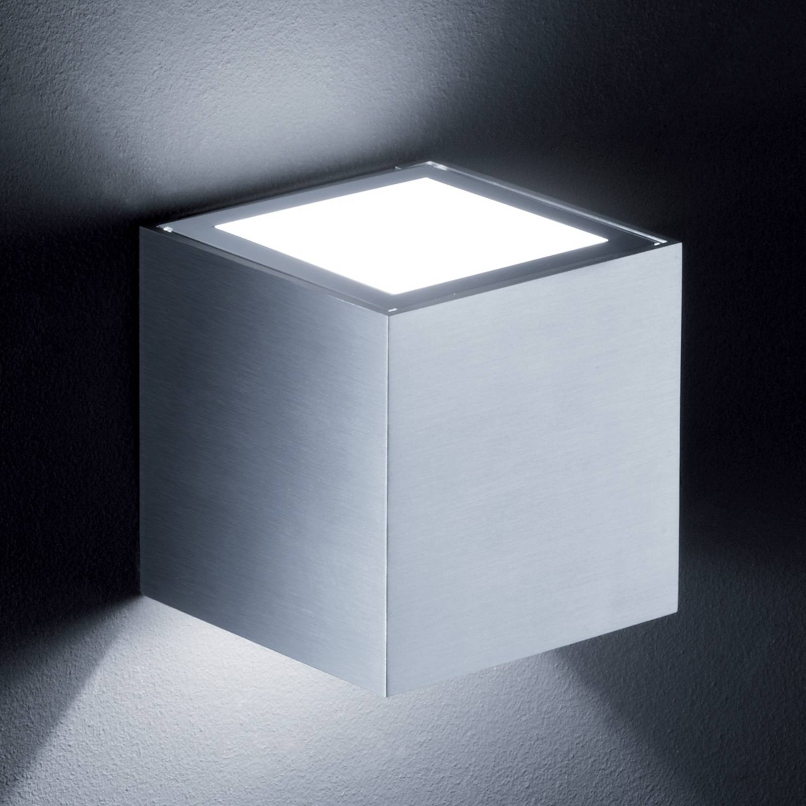 Helestra Siri Wandleuchte up/down, aluminium matt Helestra Siri Wandleuchte up/down, aluminium matt von Helestra
