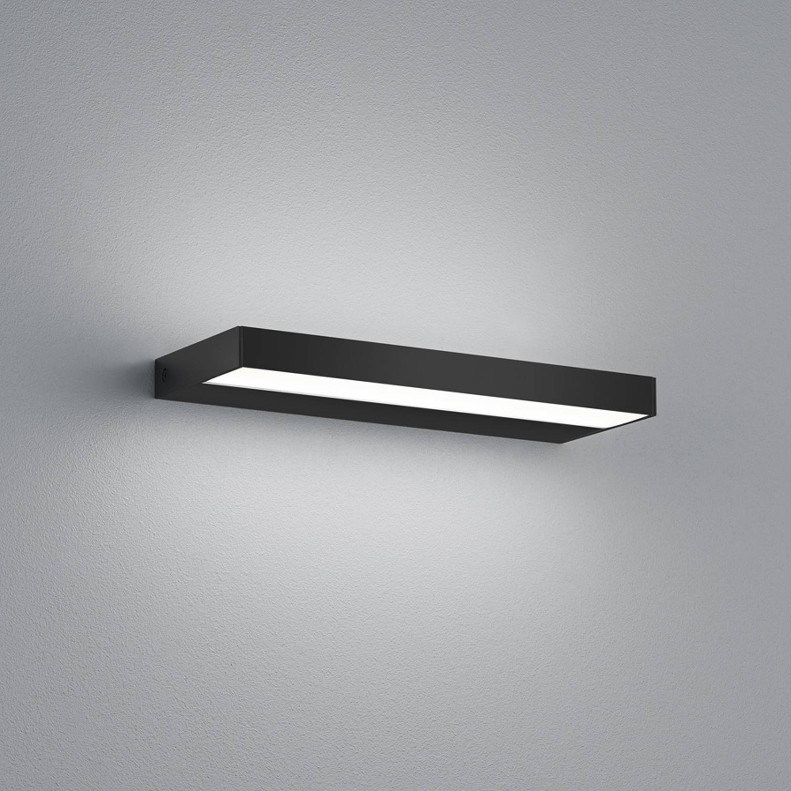 Helestra Slate LED-Wandleuchte, matt schwarz 30 cm Helestra Slate LED-Wandleuchte, matt schwarz 30 cm von Helestra