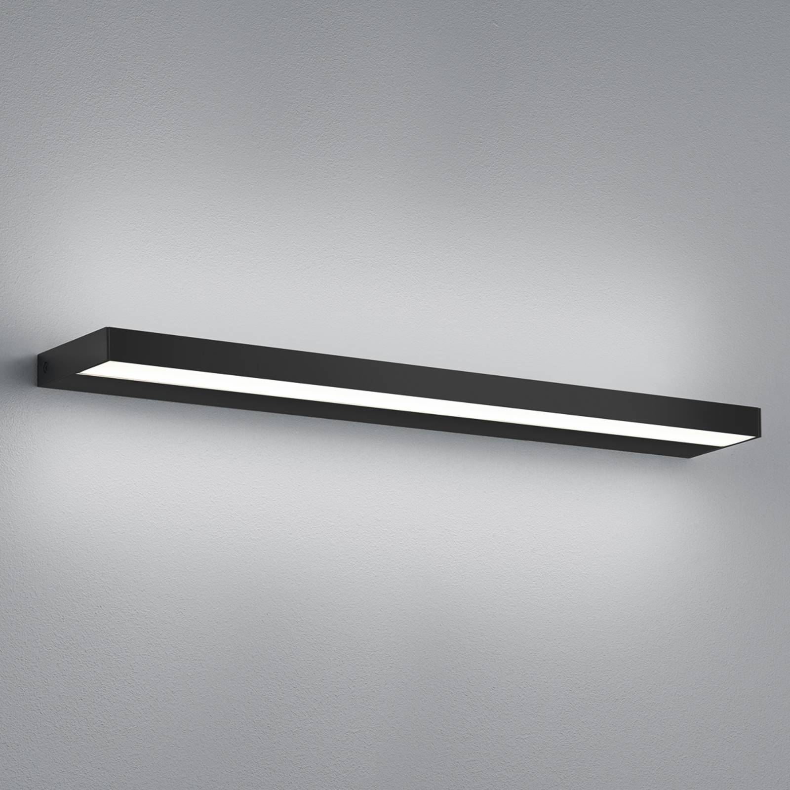 Helestra Slate LED-Wandleuchte, matt schwarz 60 cm Helestra Slate LED-Wandleuchte, matt schwarz 60 cm von Helestra