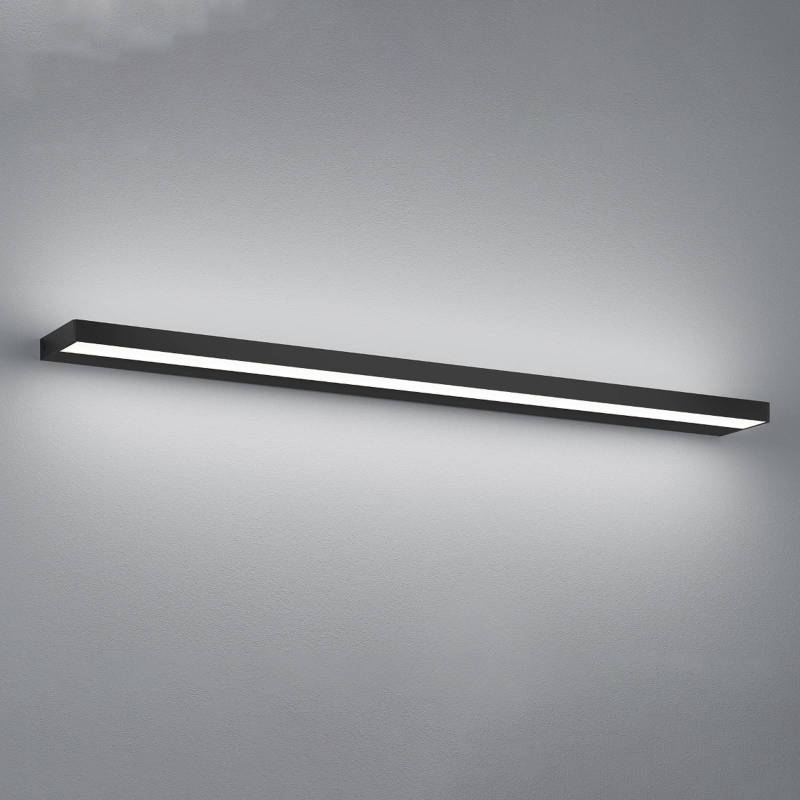 Helestra Slate LED-Wandleuchte, matt schwarz 90 cm von Helestra
