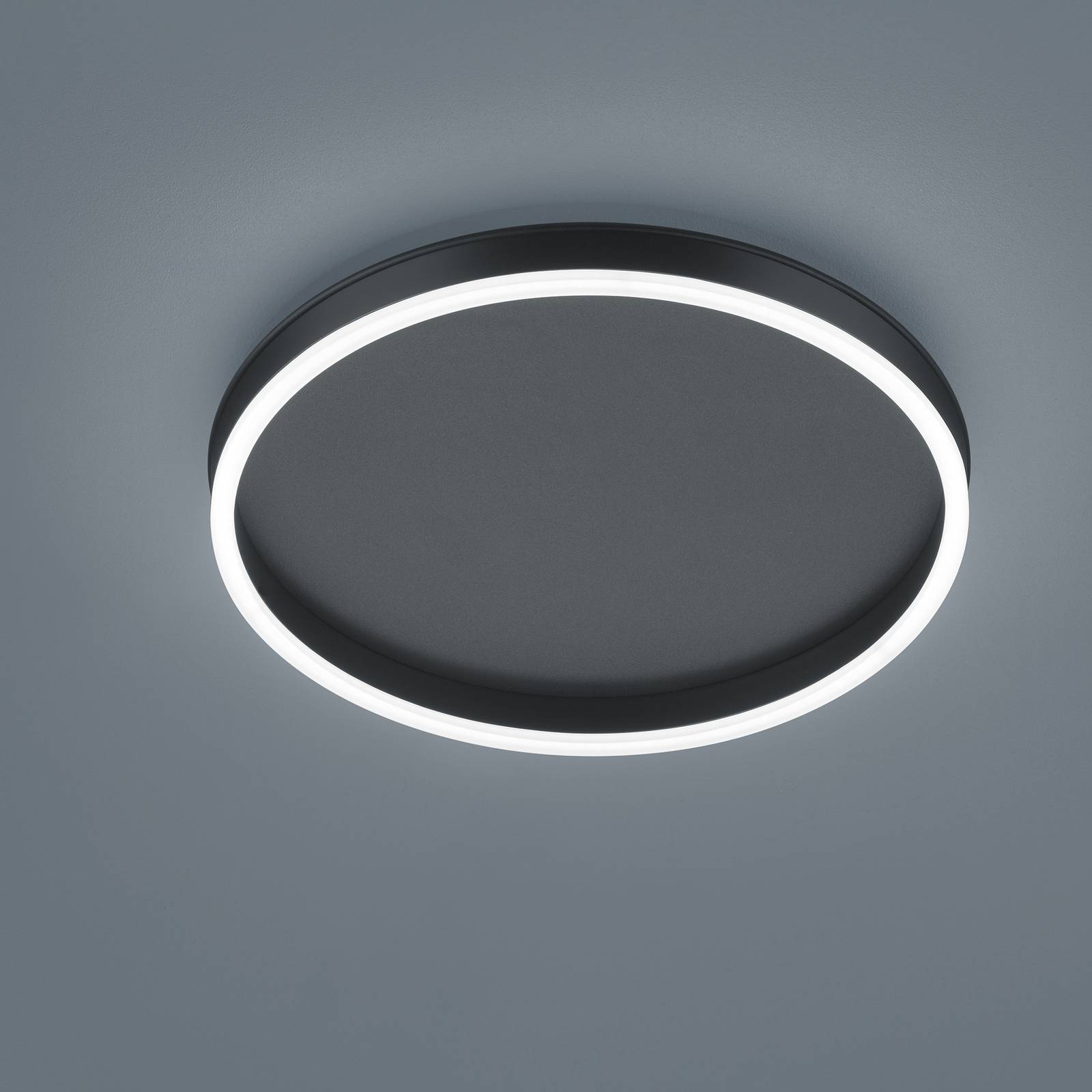 Helestra Sona LED-Deckenleuchte, schwarz, Ø 40 cm Helestra Sona LED-Deckenleuchte, schwarz, Ø 40 cm von Helestra