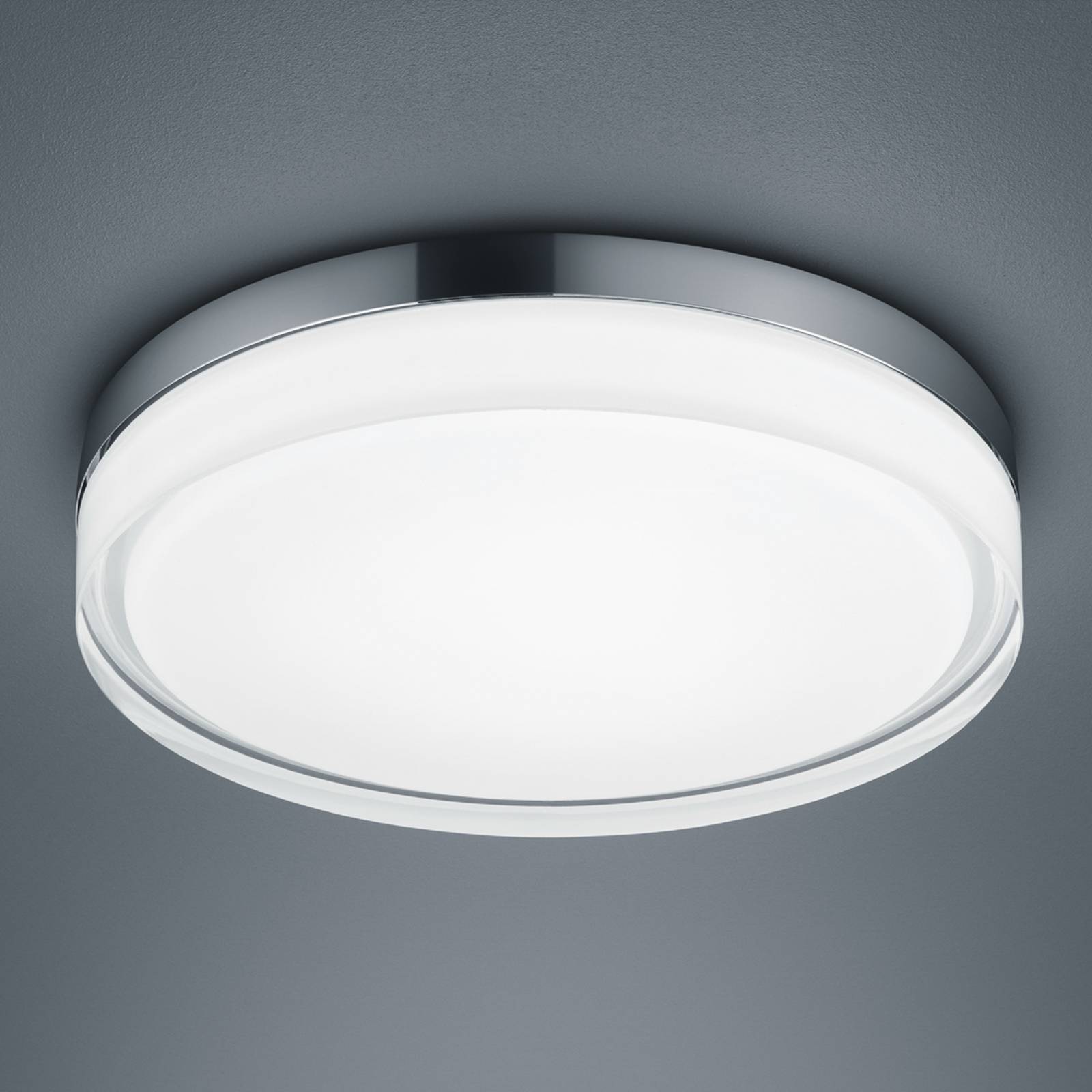 Helestra Tana LED-Deckenleuchte, chrom, Ø 33 cm Helestra Tana LED-Deckenleuchte, chrom, Ø 33 cm von Helestra