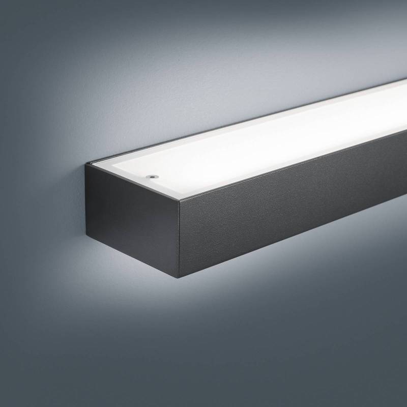 Helestra Theia LED-Wandleuchte, matt schwarz 60 cm von Helestra