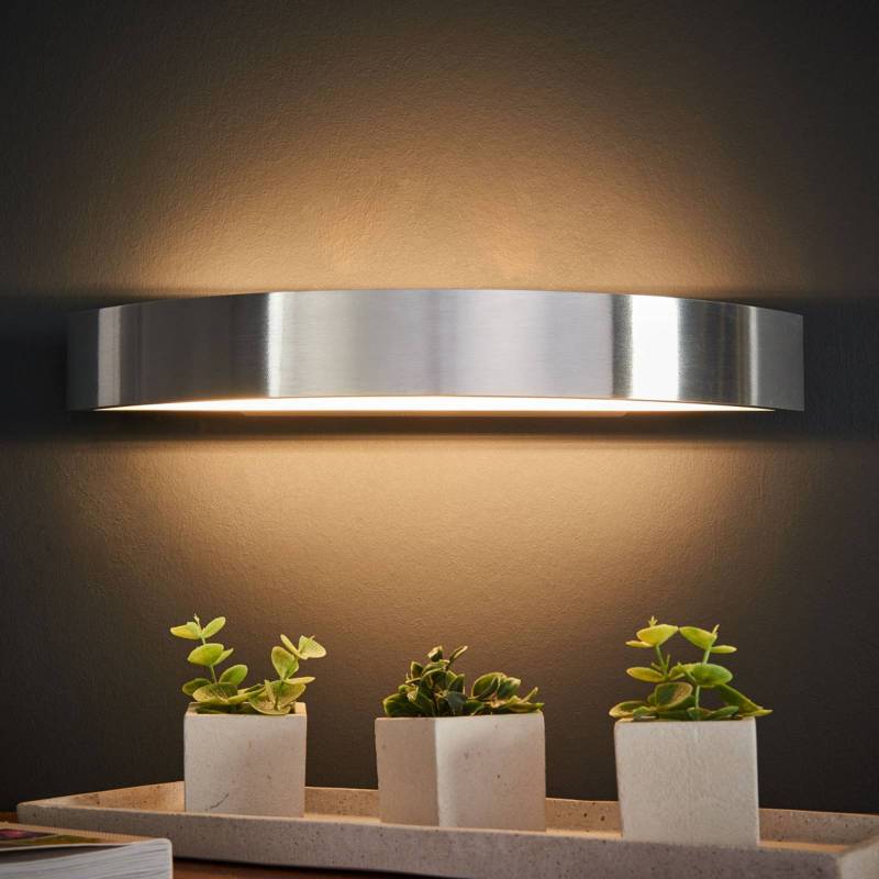 Helestra Yona LED-Wandlampe, aluminium, 37,5 cm von Helestra