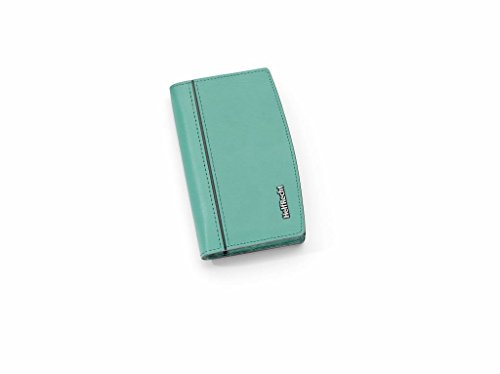 HelfRecht Sale! Smartphone-Tasche Premium Line Napoli aus Leder/Handy-Tasche/mit Kartenfach - grün von HelfRecht