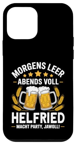 Morgens Leer Abends Voll lustiger Bier Spruch Helfried Hülle für iPhone 12 mini Morgens Leer Abends Voll lustiger Bier Spruch Helfried Hülle für iPhone 12 mini von Helfried Spruch lustiger Bier Spruch Vatertag