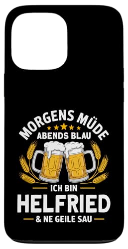 Morgens Müde Abends Blau lustiger Bier Spruch Helfried Hülle für iPhone 13 Pro Max Morgens Müde Abends Blau lustiger Bier Spruch Helfried Hülle für iPhone 13 Pro Max von Helfried Spruch lustiger Bier Spruch Vatertag