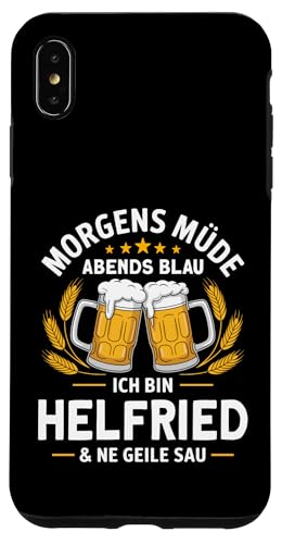 Morgens Müde Abends Blau lustiger Bier Spruch Helfried Hülle für iPhone XS Max Morgens Müde Abends Blau lustiger Bier Spruch Helfried Hülle für iPhone XS Max von Helfried Spruch lustiger Bier Spruch Vatertag