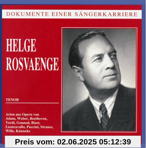 Rosvaenge, Helge 100 Geburts Rosvaenge, Helge 100 Geburts von Helge Rosvaenge