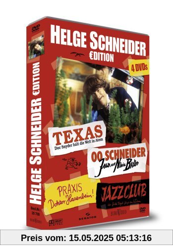 Helge Schneider Edition (4 DVDs) von Helge Schneider