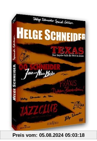 Helge Schneider Special Edition (nummerierte und limitierte Auflage, 4 DVDs) von Helge Schneider