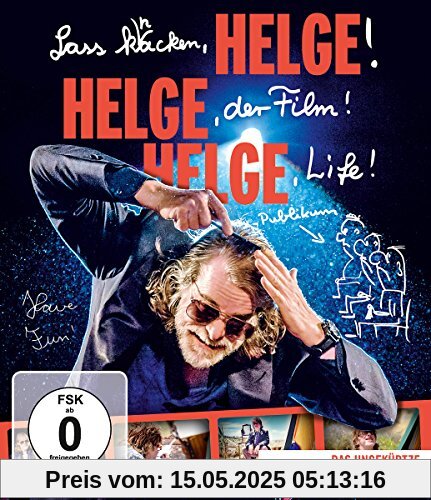 Lass knacken, HELGE! HELGE, der Film! HELGE Life!  (+ CD) [Blu-ray] von Helge Schneider