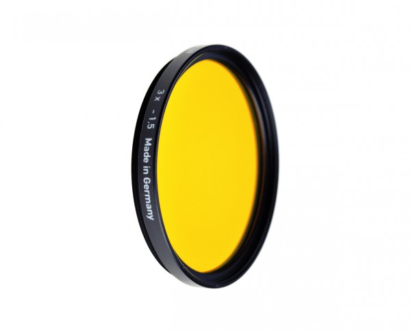 Heliopan SW-Filter gelb-dunkel 15 Durchmesser: 95mm (ES95) SHPMC-Vergütet von Heliopan