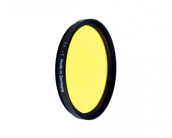Heliopan SW-Filter gelb-mitteldunkel 12 Durchmesser: 49mm (ES49) SHPMC-Vergütet von Heliopan