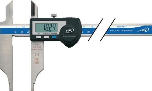 Helios Preisser Werkstattmessschieber DIN862 DIGI MET® 500mm dig. m. Spitzen von Helios Preisser