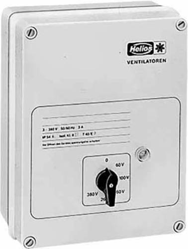 Helios Ventilatoren 01946 Regeltransformator 1 x 230V 1 x 80 V, 100 V, 130 V, 170 V, 230V 10A von Helios Ventilatoren