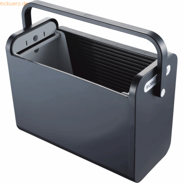 Helit Hängemappenbox Mobile Office 192x397x303mm schwarz Helit Hängemappenbox Mobile Office 192x397x303mm schwarz von Helit