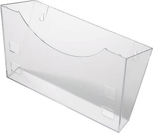 Helit glasklar H6103002 Prospekthalter Glasklar 1 St. (B x H x T) 240 x 165 x 105mm von Helit