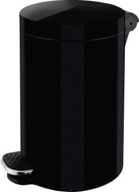 Tretabfalleimer Z2300395 20l Stahl rund schwarz (Z2300395) von Helit