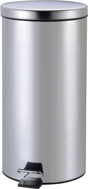 ZWINGO Tretabfalleimer Z2300300 20l Stahl rund Edelstahl (Z2300300) von Helit
