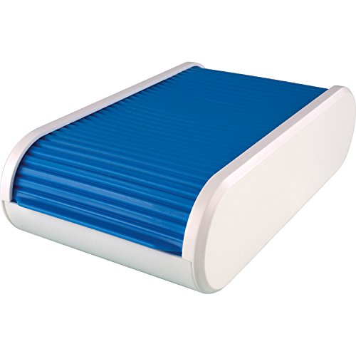 helit H6218030 - Visitenkartenbox „the personal“, blau transluzent/weiß helit H6218030 - Visitenkartenbox „the personal“, blau transluzent/weiß von Helit