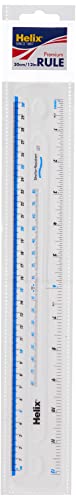 Helix 30.48 cm/30 cm/bruchfester Regel L23100 Premium von Helix