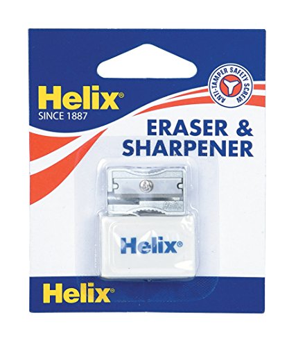 Helix Einloch Spitzer und Radiergummi-Set SE5070 von Helix