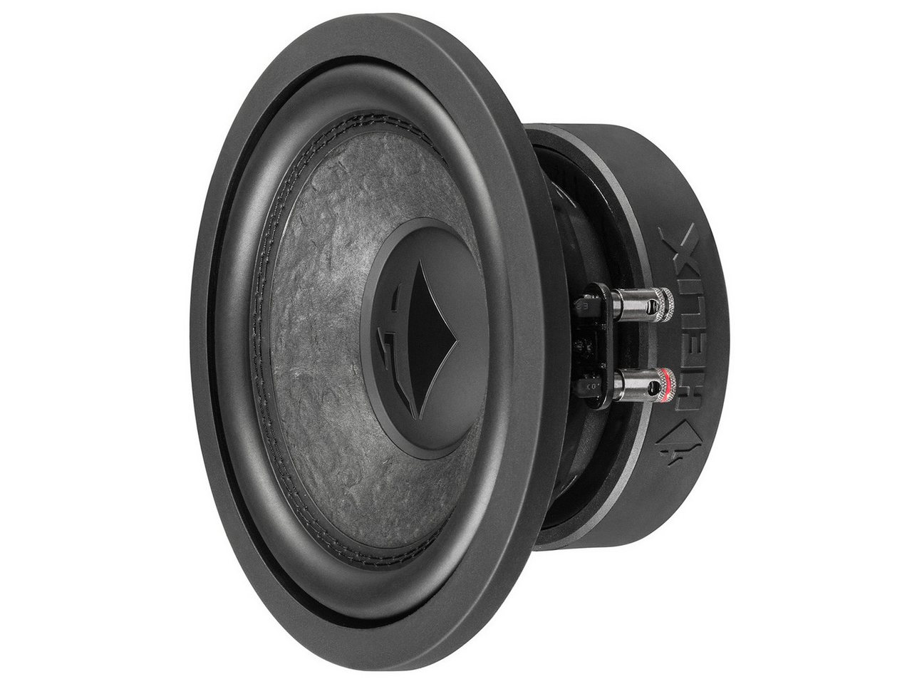 Helix IK W8-DVC2 20 cm Subwoofer, 2 x 2 Ohm Schwingspule f. kompakte Gehäuse Auto-Subwoofer (max.: W 20 cm) von Helix