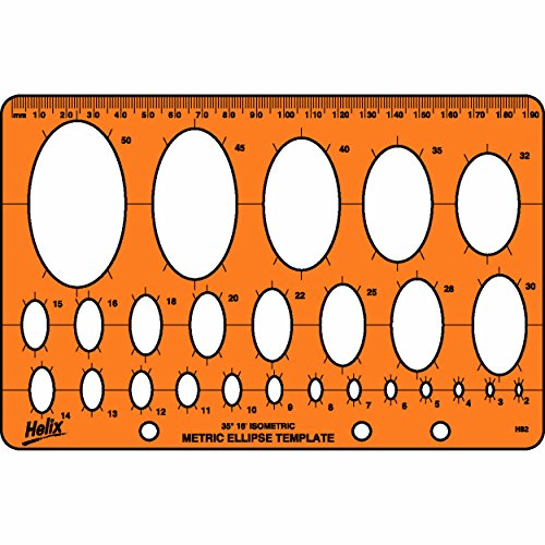 Spiralkreis-Schablone H67010 Ellipse Einzelpackung Spiralkreis-Schablone H67010 Ellipse Einzelpackung von Helix