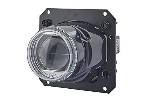 HELLA DE/LED Scheinwerfereinsatz, Scheinwerfer - 90mm Performance Bi-LED L5570 - 12V / 24V - rund - glasklar - Stecker: FEP - rechts - Menge: 1 - 1AL 012 758-401 von Hella