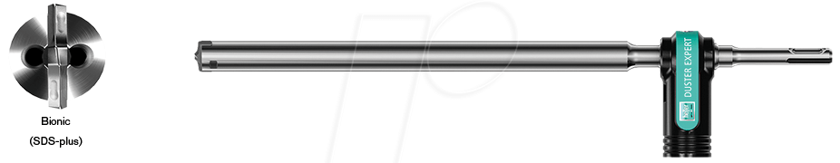 BOHR 287838 - Hammerbohrer, SDS-Plus, DusterExpert, 12 mm von Heller