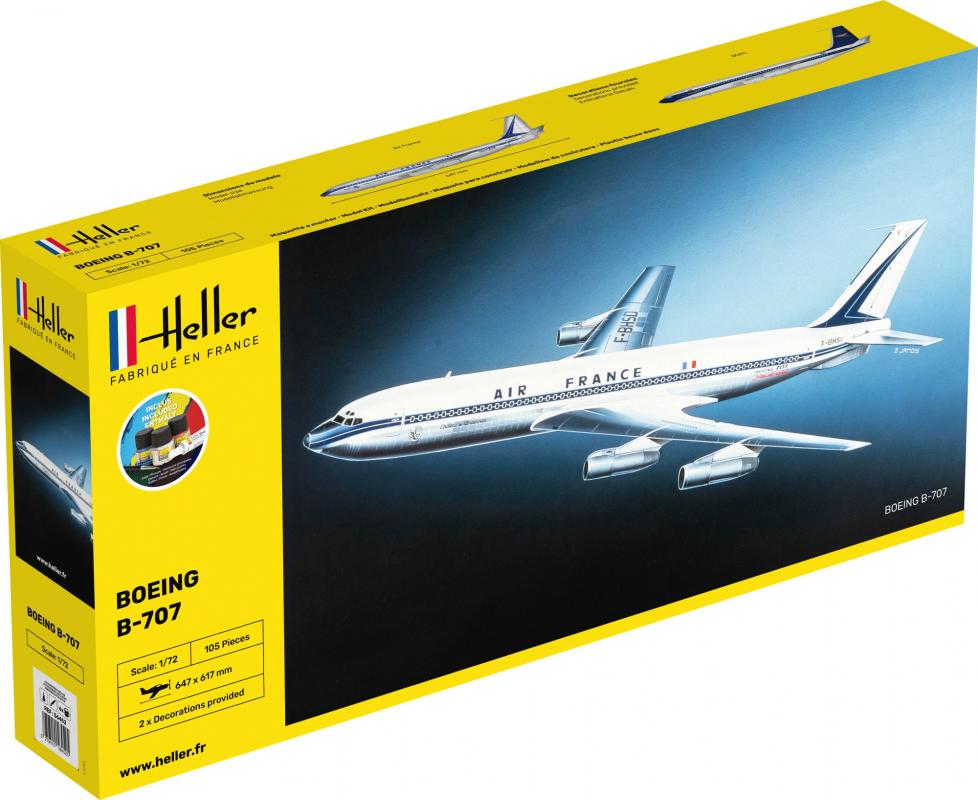 Boeing B-707 Air France - Starter Kit von Heller