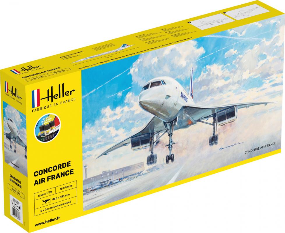 Concorde Air France - Starter Kit von Heller