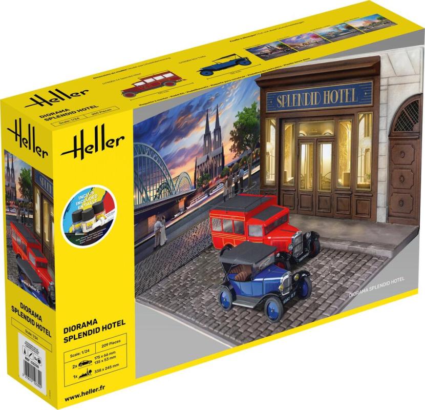 Diorama Splendid Hotel - Starter Kit von Heller