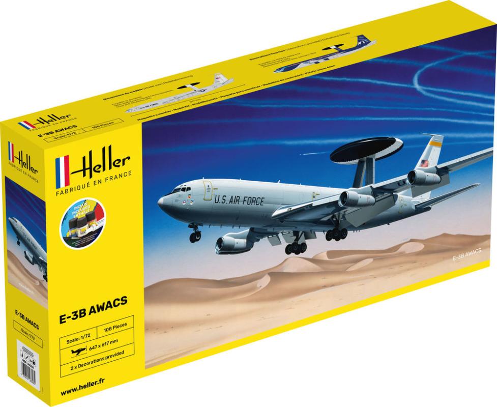 E-3B Awacs - Starter Kit von Heller