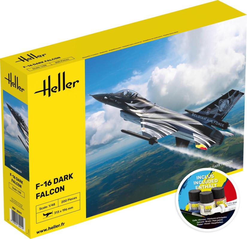 F-16 Dark Falcon - Starter Kit F-16 Dark Falcon - Starter Kit von Heller