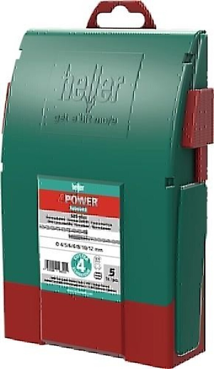 Heller Hammerbohrersatz 4Power 7-tlg.SDS-plus Ku.-Box 29199 Heller Hammerbohrersatz 4Power 7-tlg.SDS-plus Ku.-Box 29199 von Heller