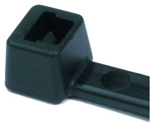 Hellermann 111-03280 T30R-W-BK Kabelbinder schwarz (1.000 Stück) von Hellermann