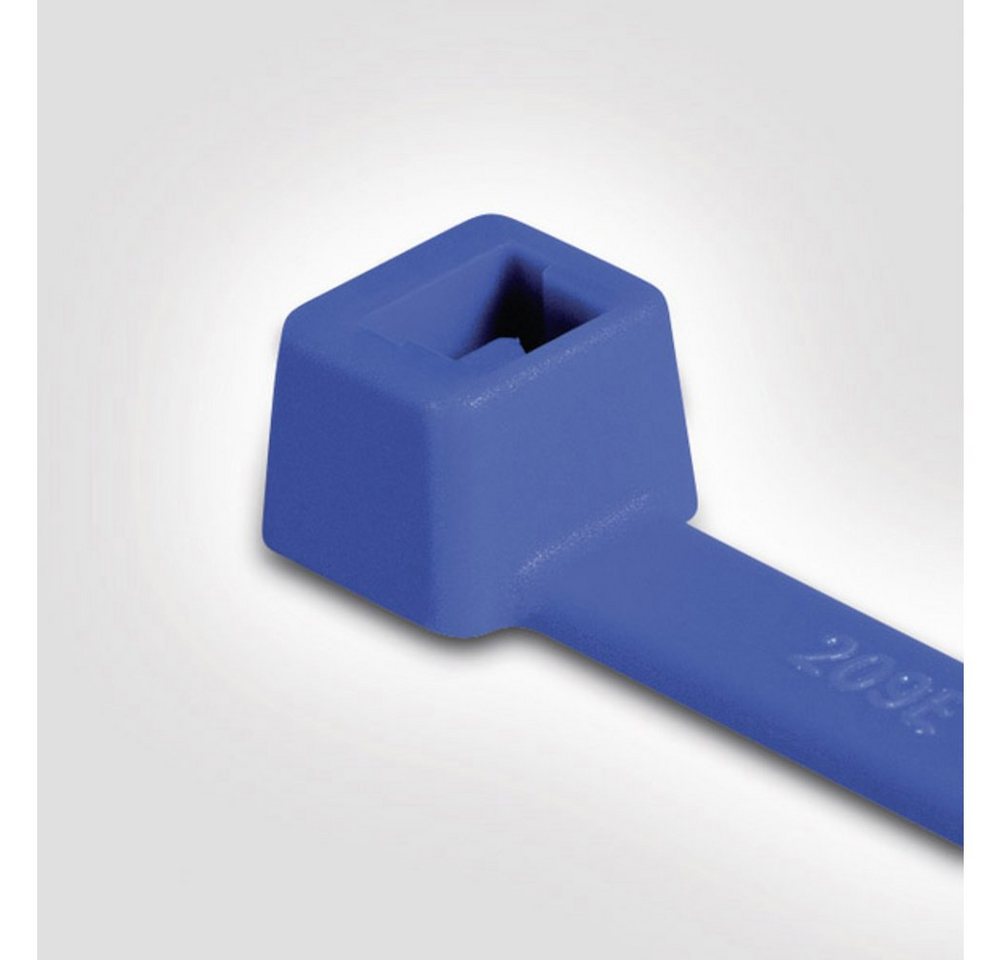 HellermannTyton Kabelbinder HellermannTyton 111-00718 T50L-E/TFE-BU Kabelbinder 382 mm 4.70 mm Bla (T50L-E/TFE-BU) von HellermannTyton