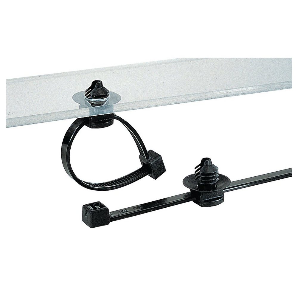 HellermannTyton Kabelbinder HellermannTyton 150-31097 T30LFT6LG-PA66HS/PA66HIRHS-BK Kabelbinder 20 (T30LFT6LG-PA66HS/PA66HIRHS-BK) von HellermannTyton