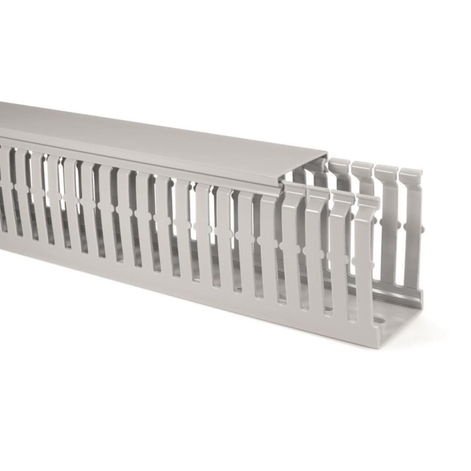 Hellermann HTWD-HF-40x100-PC/ABS-GY (20) Verd.kanal 183-24100 (Inhalt 2 Stück) von HellermannTyton GmbH & Co. KG