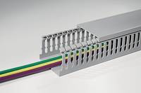 Hellermann HTWD-HF-60x80-PC/ABS-GY Verdrahtungskanal hfr grau 183-26080 (Inhalt 20 Stück) von HellermannTyton GmbH & Co. KG