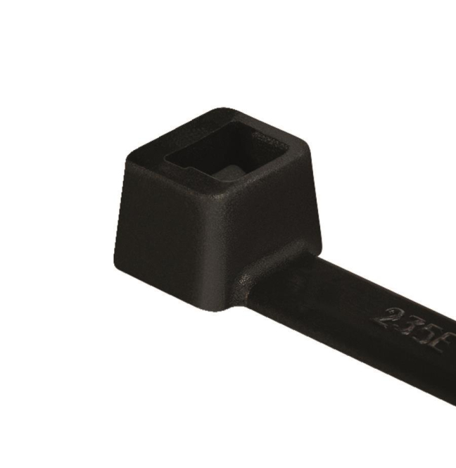Hellermann T80L-PA66W-BK(100) Kabelbinder 390x4,7mm schwarz 111-05460 (Inhalt 100 Stück) von HellermannTyton GmbH & Co. KG