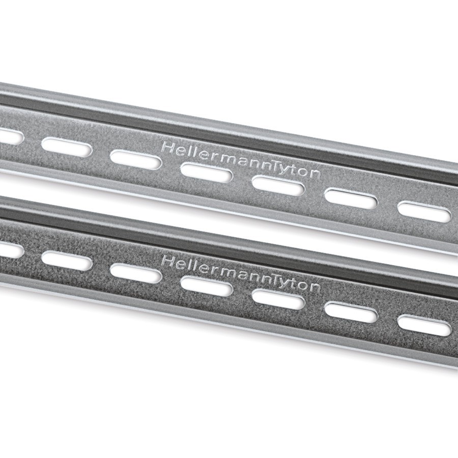 20 Mtr. HellermannTyton Tragschiene DELTA 3AF/WC 181-47119 von HellermannTyton