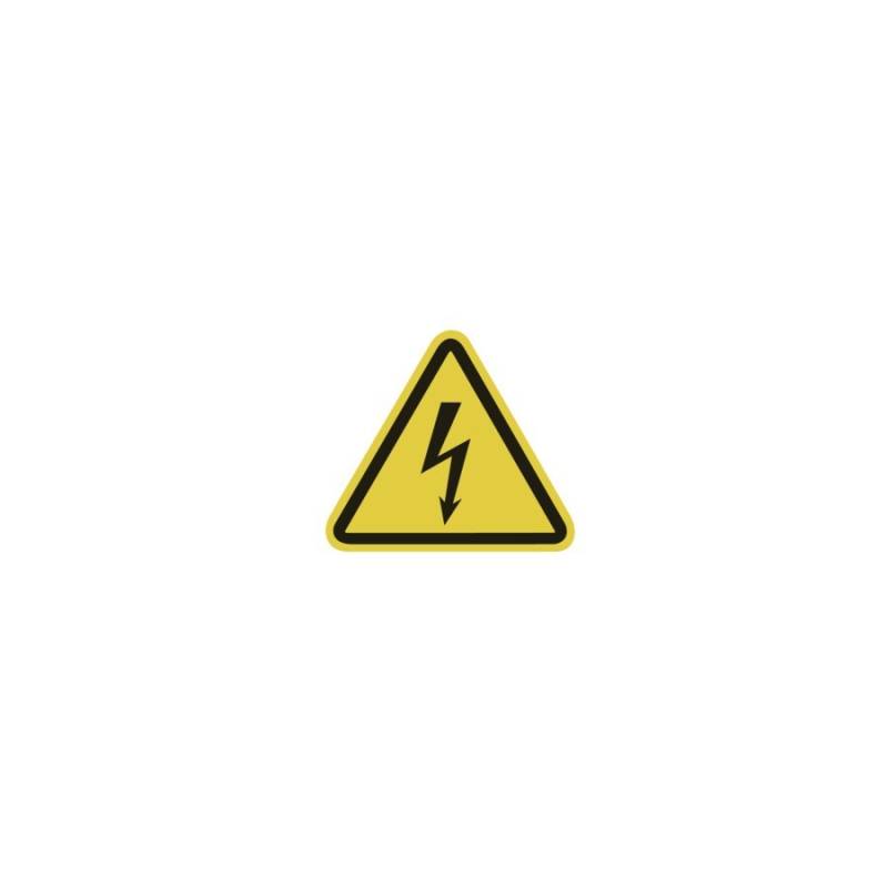 5 Pck. HellermannTyton Warnschild 597-64200(VE30) von HellermannTyton
