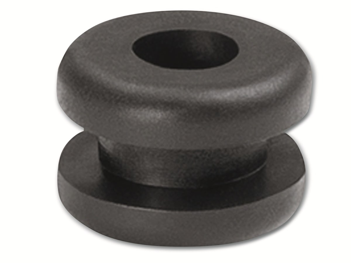 HELLERMANNTYTON Durchführungstülle, 633-02020, Schwarz, PVC, ∅ 4 mm, 1 Stück HELLERMANNTYTON Durchführungstülle, 633-02020, Schwarz, PVC, ∅ 4 mm, 1 Stück von HellermannTyton